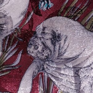 Novelty Manatee Silk Necktie 15 (OTR)