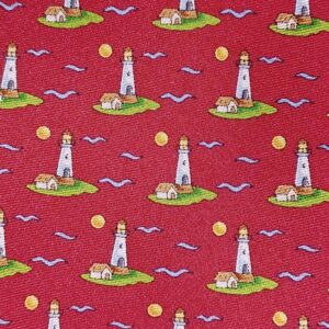 Novelty Lighthouse Silk Necktie 21 (OTR)