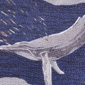 Novelty Ocean Scene Silk Necktie 22 (OTR)