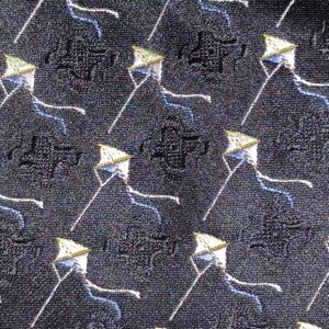 Novelty Flying Kite Silk Necktie 28 (OTR)