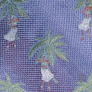 Novelty Hula Dancers Silk Necktie 29 (OTR)